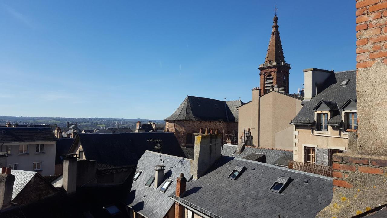 La Maison bleue, un emplacement de choix à Rodez Exterior foto