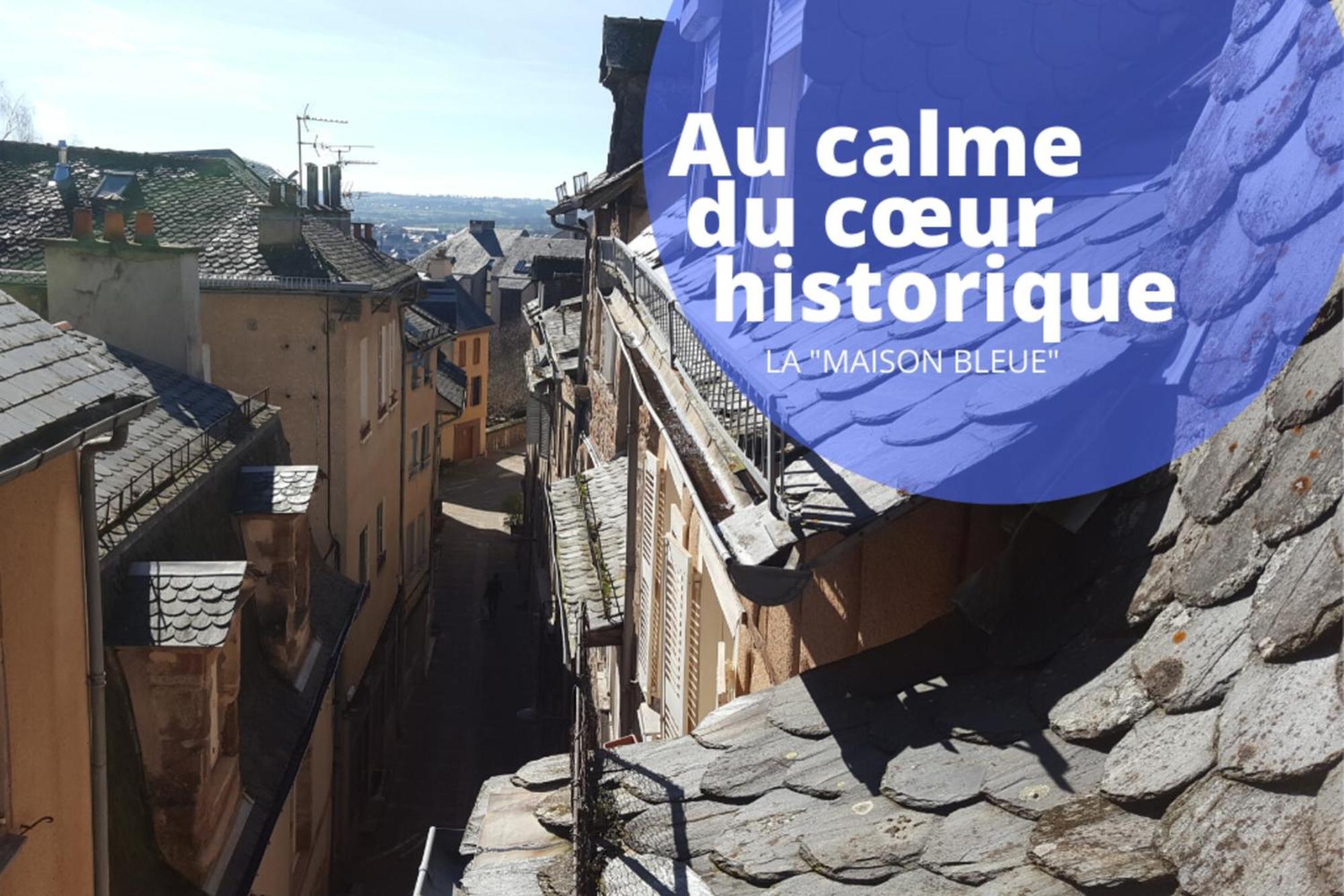 La Maison bleue, un emplacement de choix à Rodez Exterior foto